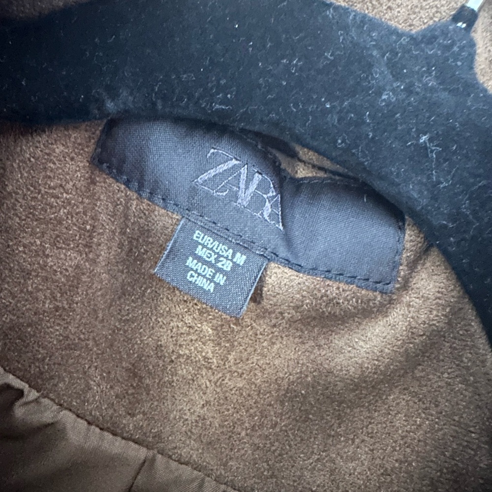 Zara Brown Utility Jacket - Picture 4 of 5